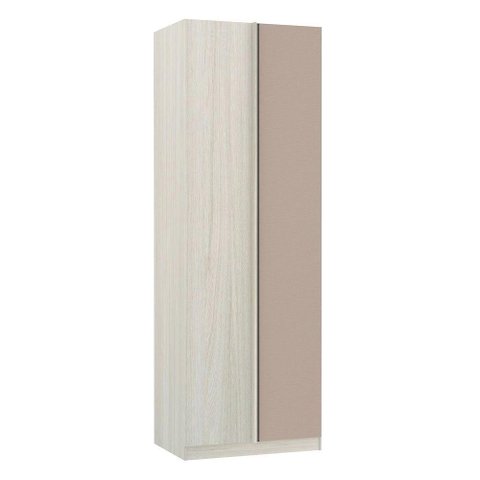 Guarda-roupa Solteiro Luciane Canto Reto Direito e Esquerdo Prime Plus 1 Porta 80 Cm