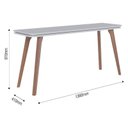 Ver imagem 2 de Aparador para Sala Ambiente Zuri Off White - Imcal