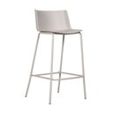 Ver imagem 2 de Kit 2 Banquetas Ipanema Média Fratini 86,50 Cm (altura) em Polipropileno Base em Aço Nude