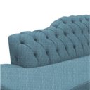 Ver imagem 5 de Recamier Decorativo Divã Styllus Lado Esquerdo Linho Azul