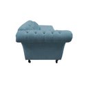 Ver imagem 7 de Recamier Decorativo Divã Styllus Lado Esquerdo Linho Azul