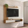 Painel para Sala Berlim Nature/off White - Peternella - 1