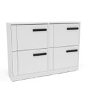 Ver imagem 2 de Sapateira Lisboa com 4 Gavetas 110x92cm Branco 250690