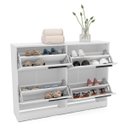Ver imagem 3 de Sapateira Lisboa com 4 Gavetas 110x92cm Branco 250690