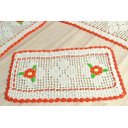 Ver imagem 2 de Jogo de Passadeira em Crochê Sofie - Laranja Arte & Tear Jogo de Passadeira Crochê