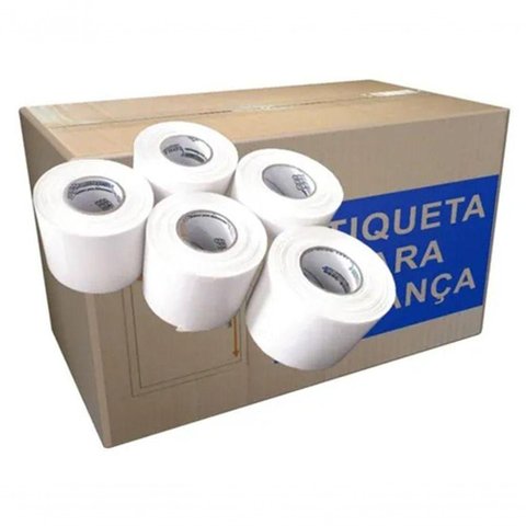 Etiquetas Adesivas Termossensíveis 60x100 para Balança - Caixa com 24 Rolos - Rr Etiquetas
