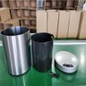 Cesto de Lixo Automatico 12 Litros Inox Polido Sensor Recarregavel Cabo Usb Removivel Design Luxo - 5