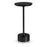 Luminária de Mesa Touch Candeeiro Led sem Fio Recarregável Grande Preta - 1