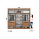Ver imagem 2 de Guarda Roupa Casal 6 Portas 4GAVS Norton Nature/Avela Henn