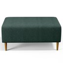 Ver imagem 6 de Puff Decorativo Sala de Estar Cléo W01 Pés Palito 90 cm - Lyam Decor Cléo Pés Palito Linho Verde Mus