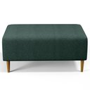 Ver imagem 6 de Puff Decorativo Sala de Estar Cléo W01 Pés Palito 90 cm - Lyam Decor Cléo Pés Palito Linho Verde Mus