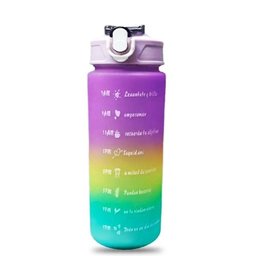 Kit 3 Garrafas Academia Squeeze Agua - 3