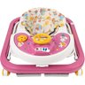 Andador Anda Já Infantil Andadores Bebê Musical e Atividades Rosa Styll Baby - 3