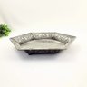 Bandeja Prata Decorativa Hexagonal 30cm Decoração P - 8