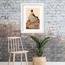 Ver imagem 2 de Quadro Cidade Salvador - Baiana - 60x48cm:madeira Preta