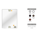 Ver imagem 7 de Kit 02 para Montagem Janela Pivotante V/a Marrom