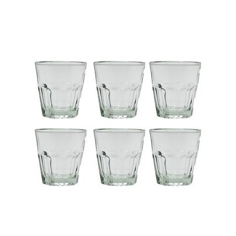 Conjunto 6 Copos Facetado Sodero Drink Vidro Bar 150ml