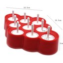 Ver imagem 5 de Mini Molde de Silicone para Sorvete Sweet Treats, 9 Adesivos para Fazer Picolés