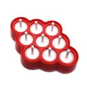 Ver imagem 1 de Mini Molde de Silicone para Sorvete Sweet Treats, 9 Adesivos para Fazer Picolés