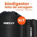 Ver imagem 2 de Kit Fossa Séptica 1.500l/dia e Leito de Secagem Fortlev