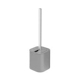 Escova Sanitária Com Suporte E Com Tampa Para Limpar Vaso Dual Ou Cinza - 1