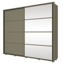 Ver imagem 3 de Guarda-Roupa Casal 4 Espelhos 2 Portas Cavic Henn