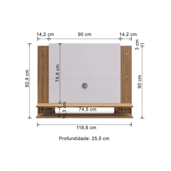 Painel para TV até 32 Polegadas Lov-It Decibal - 4