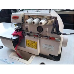 Máquina de Costura Industrial Overlock C/ Embutidor - 6