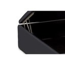 Ver imagem 4 de Cama Box Baú King Universal Courano Black (186x198x35) - Ortobom
