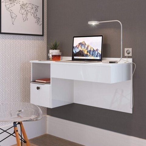 Penteadeira Camarim com Espelho 1 Gaveta Lov-it