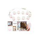 Ver imagem 5 de Penteadeira Ditália 7 Gav. PE-80 Preto c/ Kit Luz Camarim