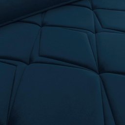 Sofá Retrátil/reclinável França 300cm Suede Velut com Molas no Assento - King House - 6