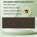 Ver imagem 6 de Cabeceira Leticia P/ Cama Box King 1,95:marrom