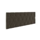 Ver imagem 7 de Cabeceira Leticia P/ Cama Box King 1,95:marrom