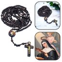 Ver imagem 3 de Terço Rosário Completo 4 Terços Santa Rita de Cássia