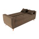 Ver imagem 4 de Sofá Cama Casal Premium 3 Lugares com Baú 2,08 Larg Pamela Matrix