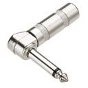 Ver imagem 1 de Plug P10 Mono Metal 90° Niquel - Emb 04 Pçs