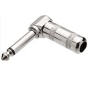 Ver imagem 2 de Plug P10 Mono Metal 90° Niquel - Emb 04 Pçs