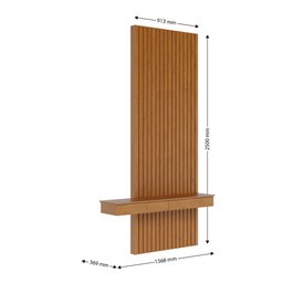 Aparador Ripado Prime Nature 90cm Ica - 6