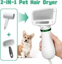 Ver imagem 6 de Super 2 em 1 Secador Cabelo Pente Escova Cão Gato Secar Portátil 110v
