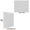 Ver imagem 4 de Cabeceira para Cama Box Queen 160cm Arquelis Linho Cinza - Sallar Home
