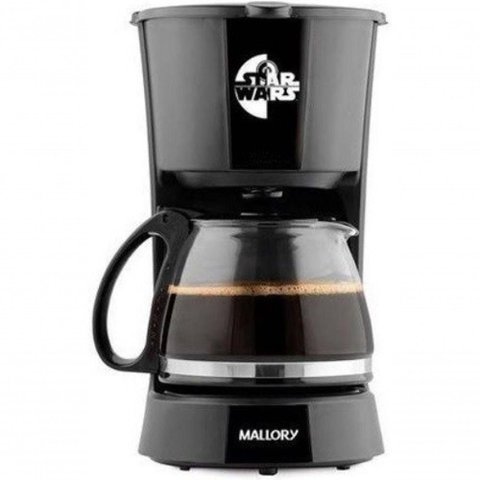 Cafeteira Mallory Star Wars 550W Preta Faz 16 Xicaras 110V