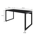 Ver imagem 4 de Mesa Diretor 150x70x75cm Yon YOME7150 Preto Tx - Est.Preta