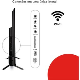 Smart TV Aiwa 43 Full HD Ultrafina HDR10 Dolby Áudio AWS-TV-43-BL-01 - 3