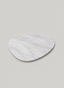 Ver imagem 1 de Bandeja Decorativa Pedra Natural Branco Extra para Servir 38x28cm