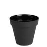Vaso Capri 30 X 26 Cm - Preto Sólido - 1