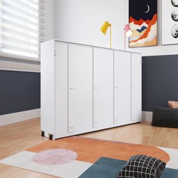 Cama de Solteiro Dupla Articulável Horizontal Phoenix Branco Cs180 Art In Móveis - 2