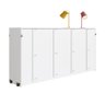 Cama de Solteiro Dupla Articulável Horizontal Phoenix Branco Cs180 Art In Móveis - 4