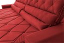 Ver imagem 7 de Sofá Retrátil Reclinável 230cm Albany Suede Velut com Molas Ensacadas - King House