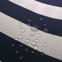 Ver imagem 3 de 3 Capa Almofada Listrado 40x40 Impermeável Acquablock Ziper Marinho